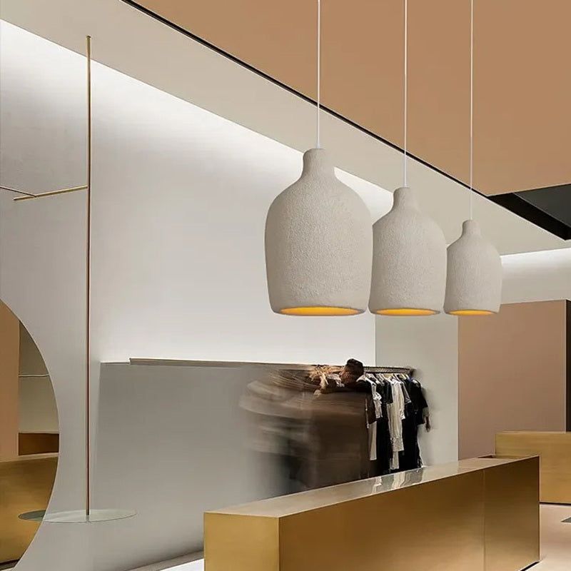 Simple Gypsum Pendant Lights for Dining Room | Desfino