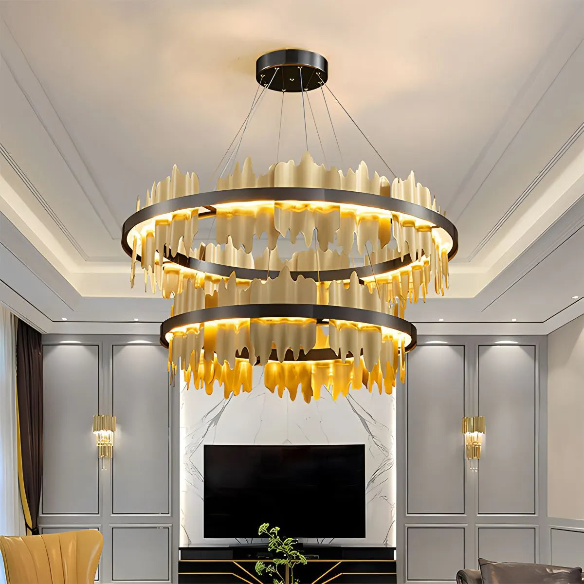Modern Creative Round Chandelier | Desfino