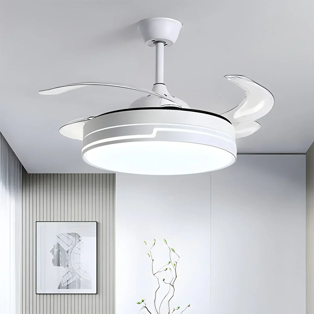 Minimalistischer Deckenventilator mit Fernbedienung | Desfino