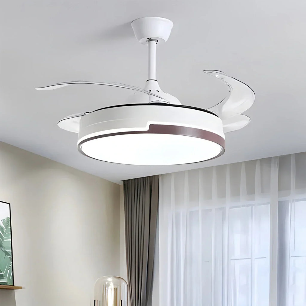 Minimalistischer Deckenventilator mit Fernbedienung | Desfino