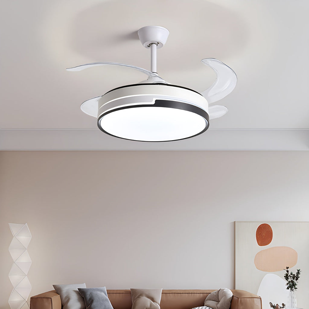 Minimalistischer Deckenventilator mit Fernbedienung | Desfino