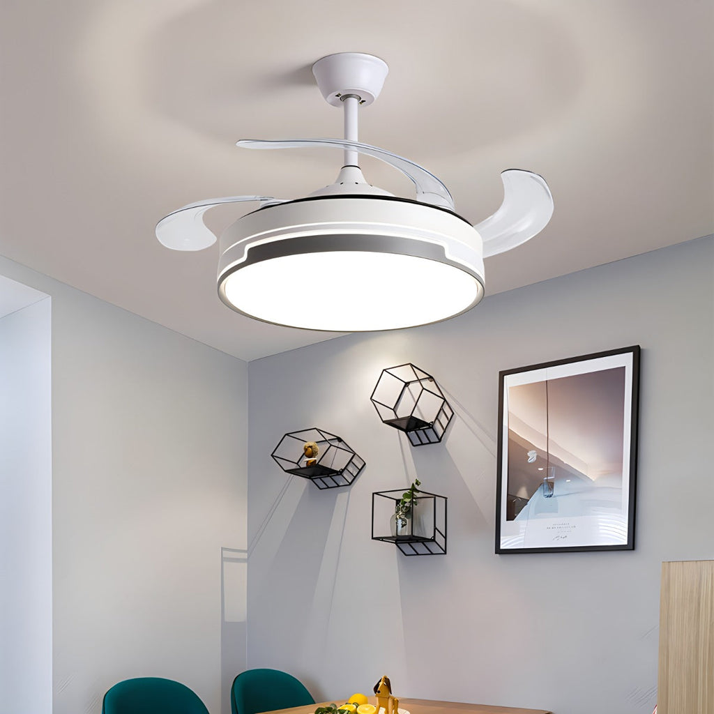 Minimalistischer Deckenventilator mit Fernbedienung | Desfino