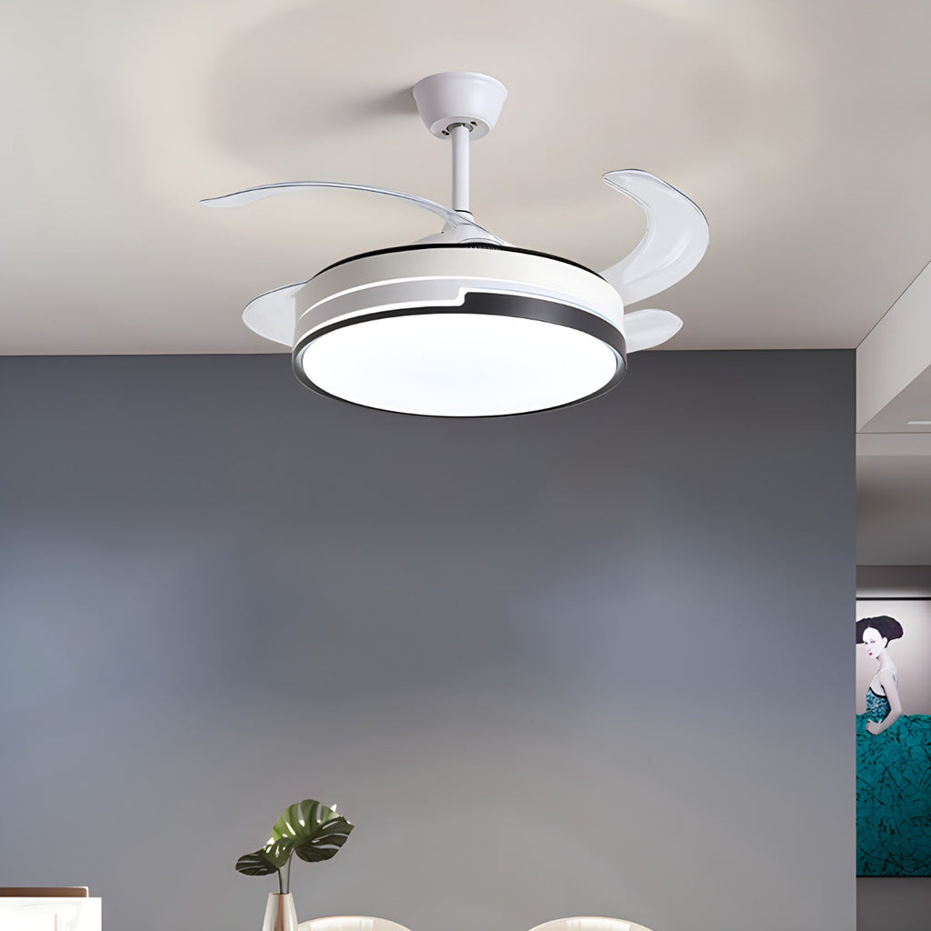 Minimalistischer Deckenventilator mit Fernbedienung | Desfino