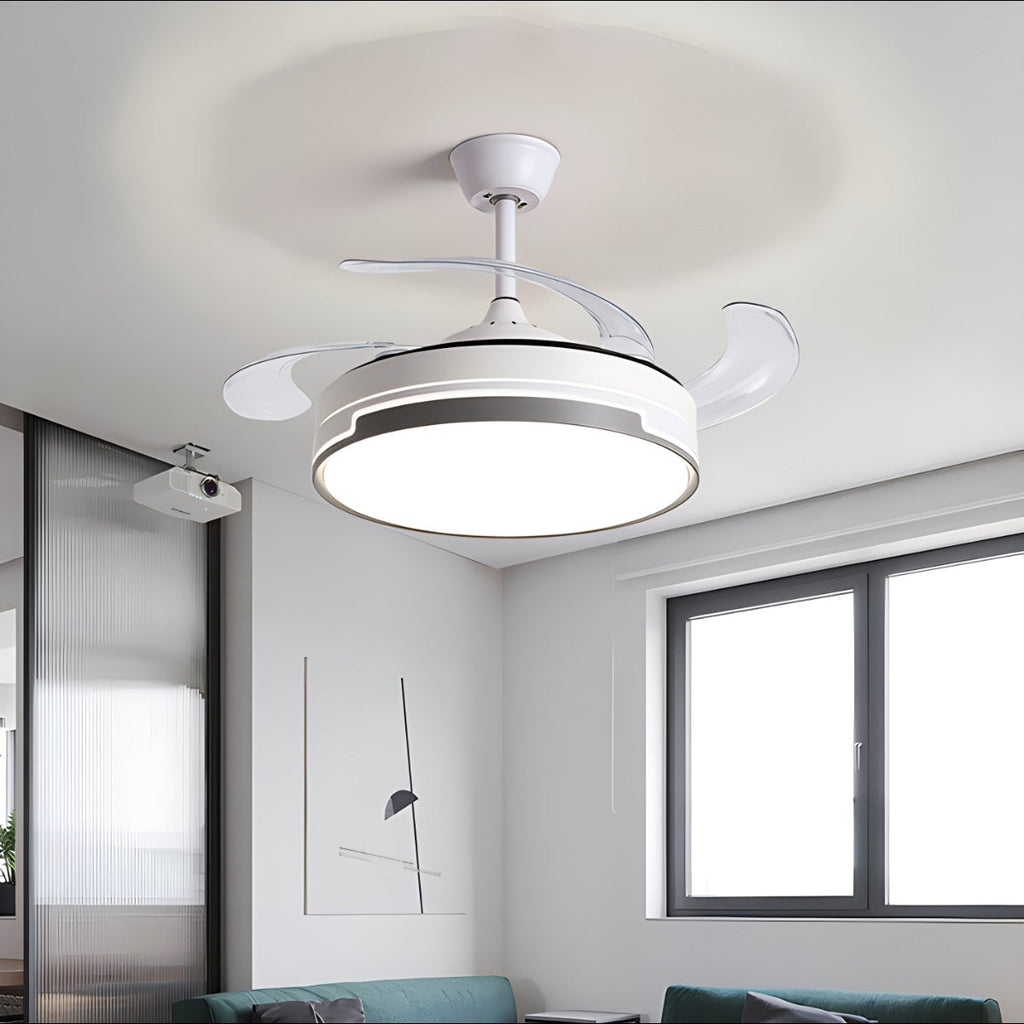 Minimalistischer Deckenventilator mit Fernbedienung | Desfino