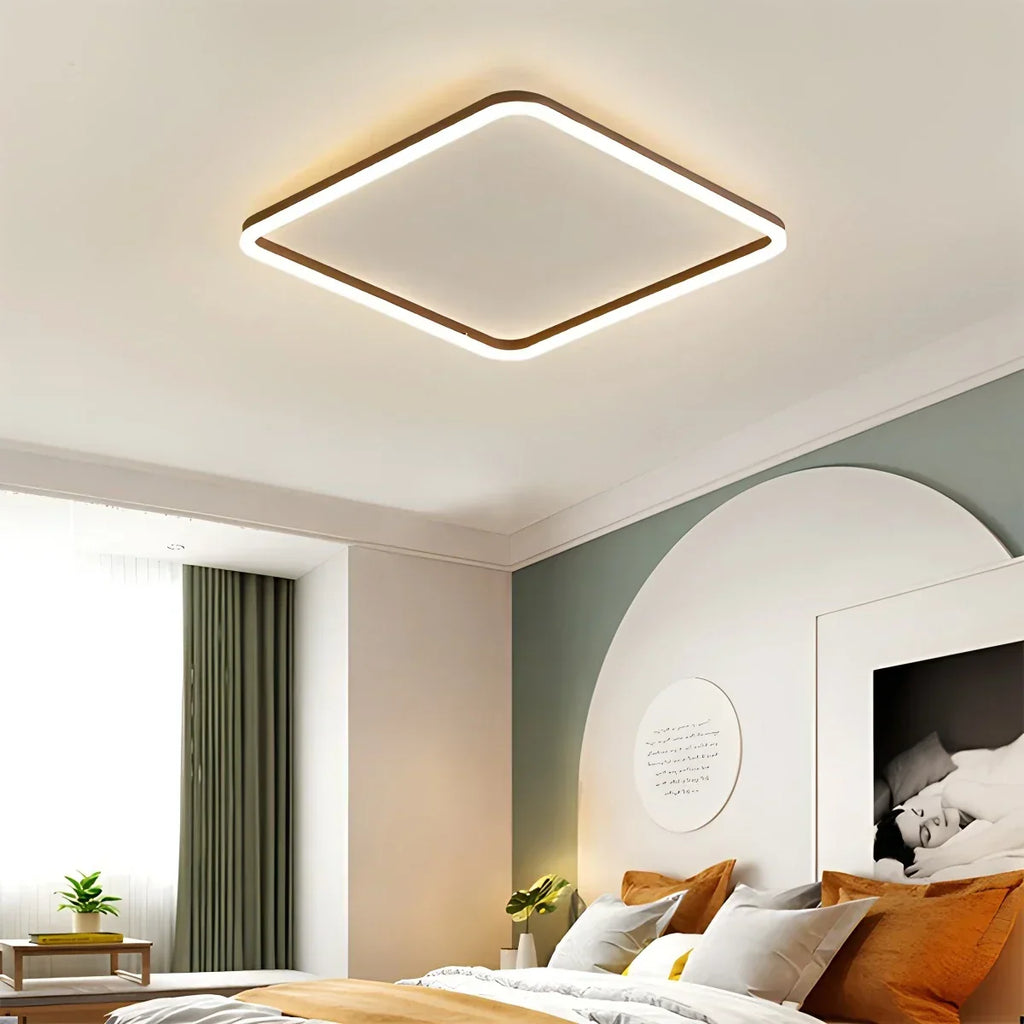 Modern Minimalism LED Square Ceiling Light | Desfino
