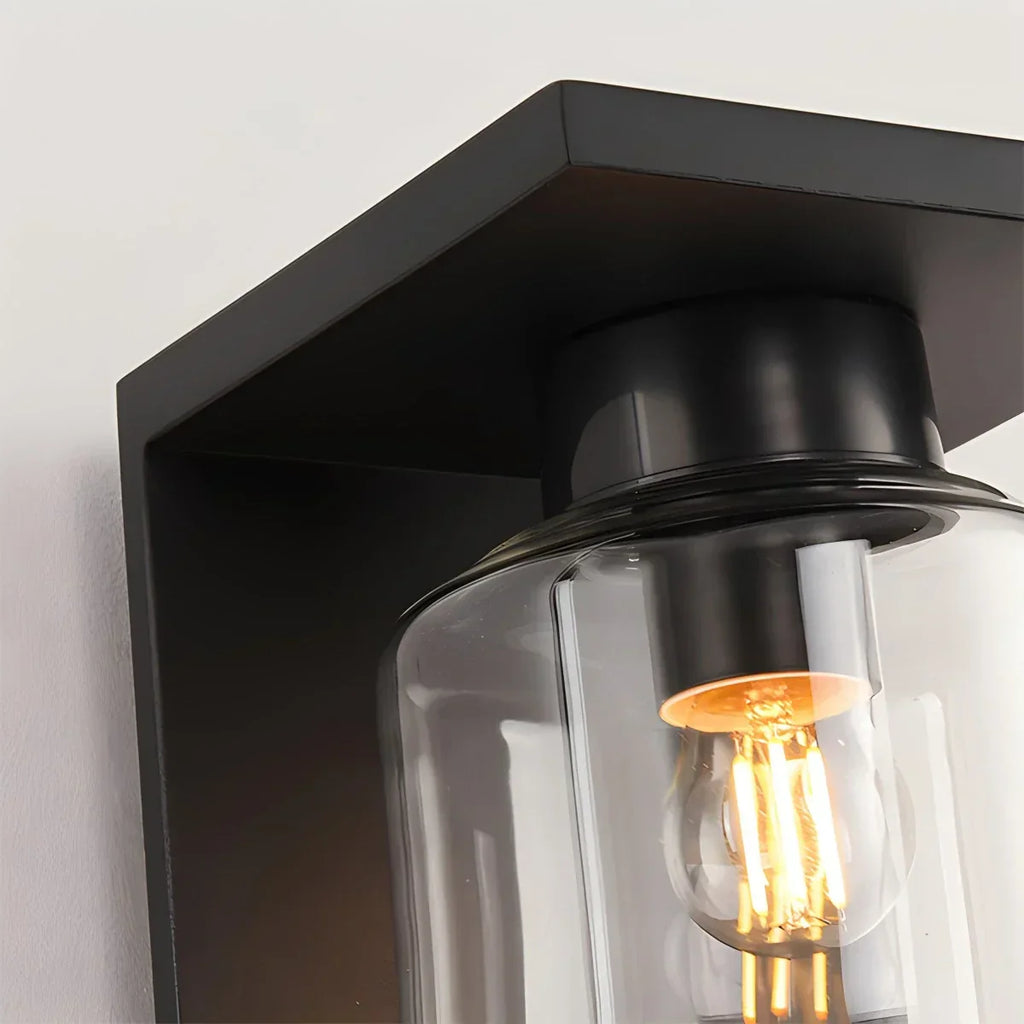 Outdoor Lantern Cover Glass Wall Lamp | Desfino