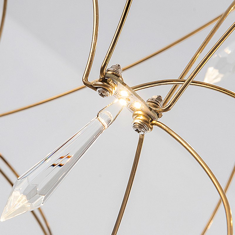 Adjustable Large Creativity Crystal Chandelier | Desfino