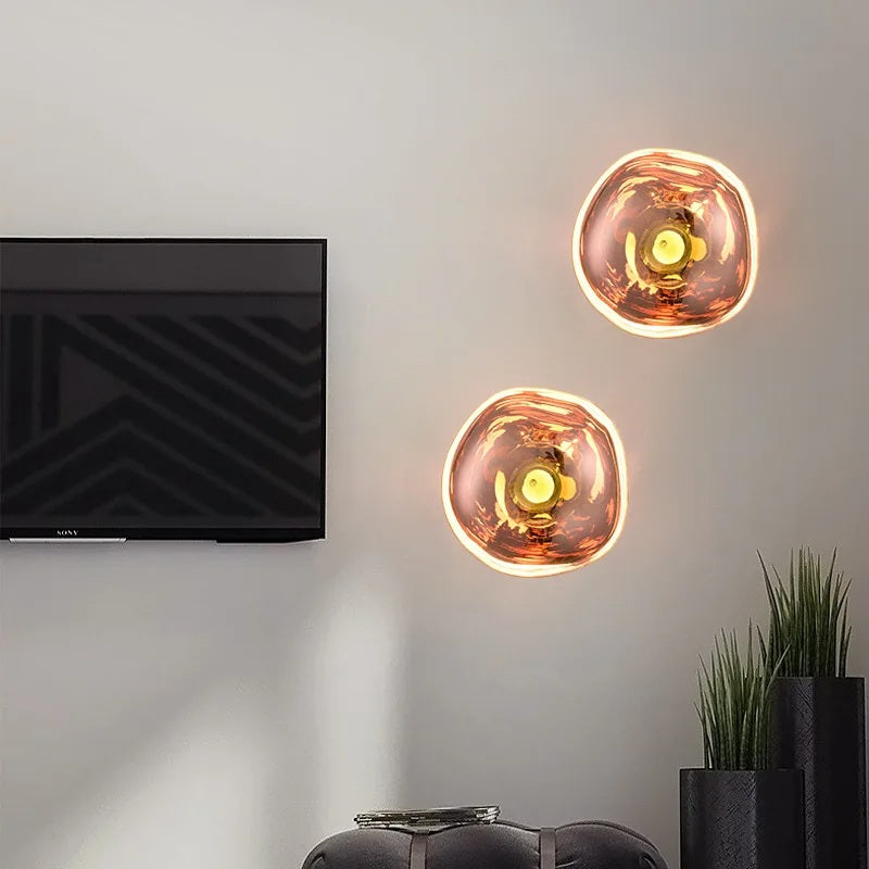 Lava-Wandleuchte fürs Schlafzimmer und Wohnzimmer | Desfino