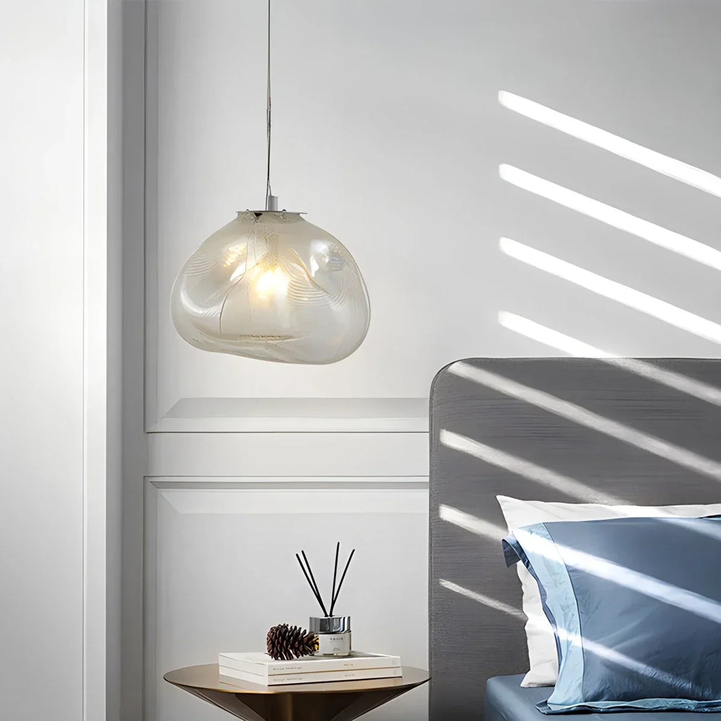 Luxuriöse Glas-Pendelleuchte in Wolkenform | Desfino