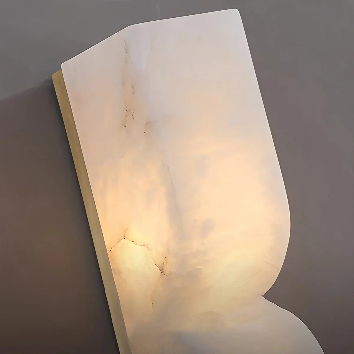 Luxuriöse spanische Alabaster-Wandleuchte für den Flur | Desfino