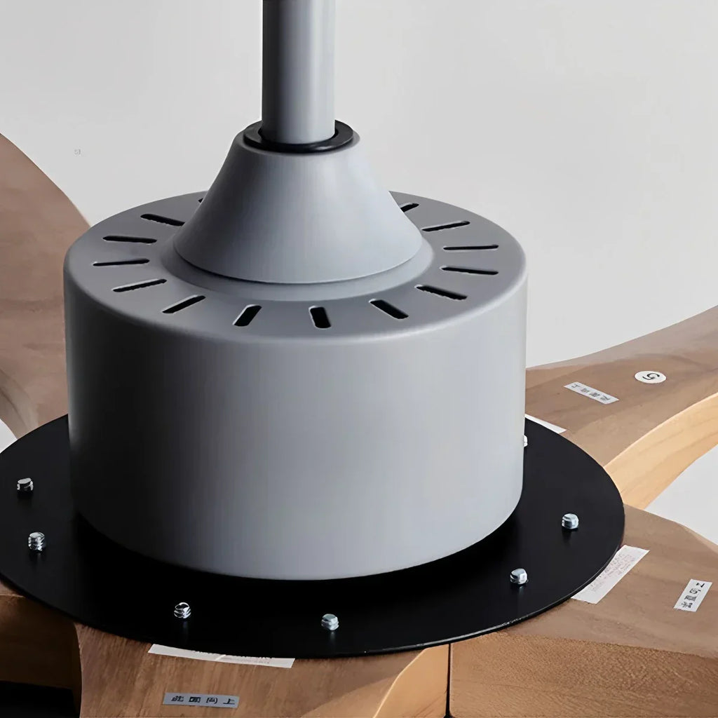 Living Room Minimalist Ceiling Fan with Light | Desfino