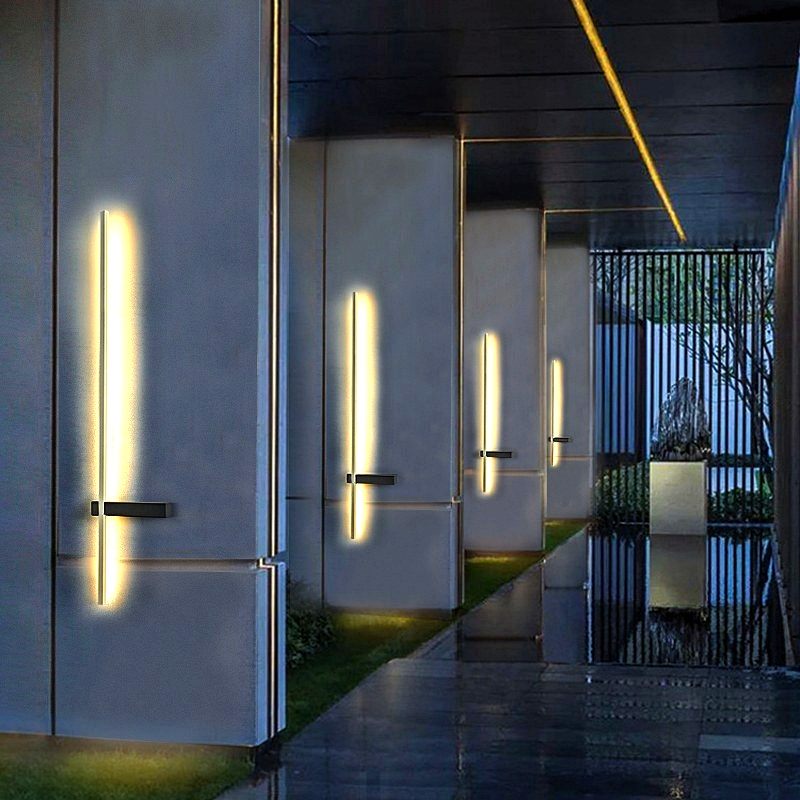Long Linear Wall Sconce Outdoor Lighting | Desfino