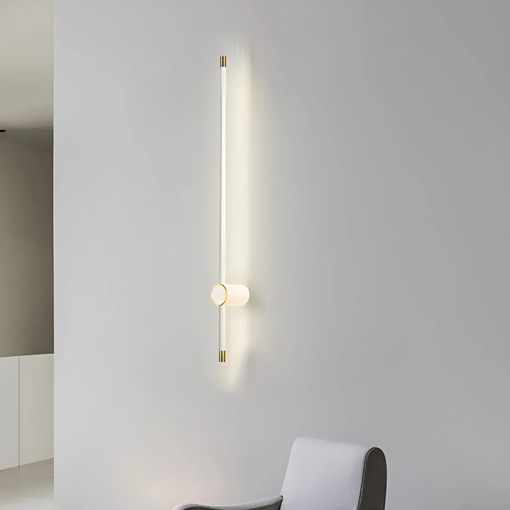 Long Roman Column Wall Lamp for Bedroom | Desfino