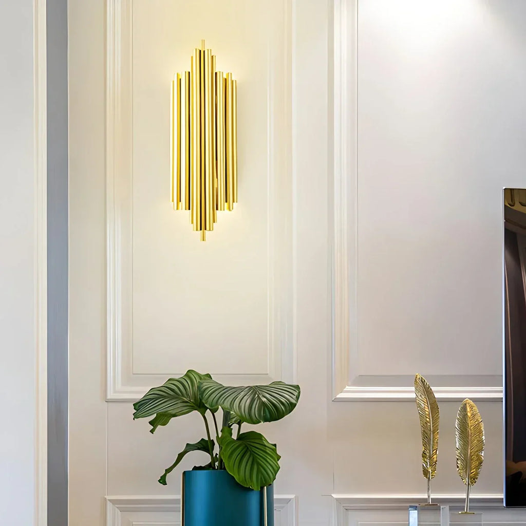 Crystal Glass Luxury Wall Sconce | Desfino