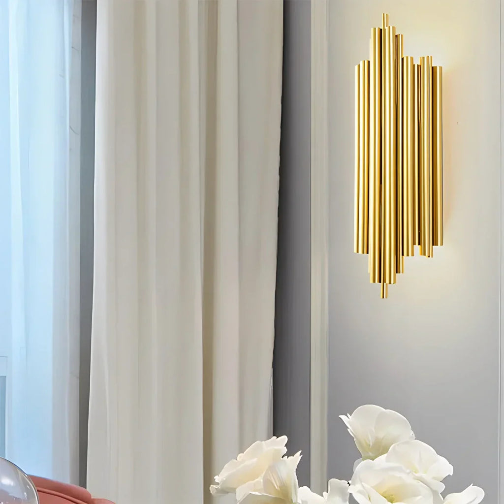 Crystal Glass Luxury Wall Sconce | Desfino