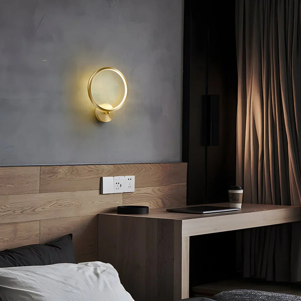 Crystal Glass Luxury Wall Sconce | Desfino