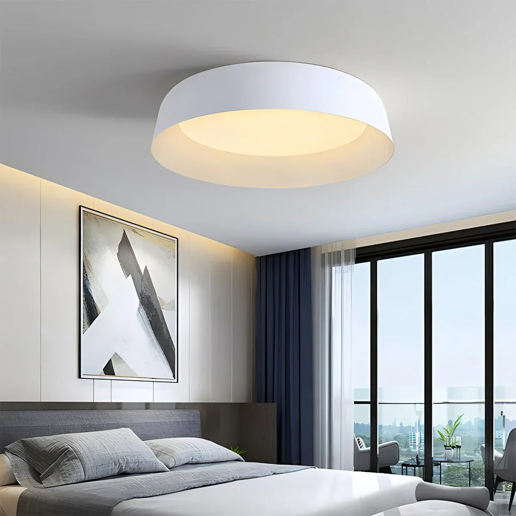 Nordische LED-Deckenleuchte aus Metalllegierung für das Schlafzimmer | Desfino