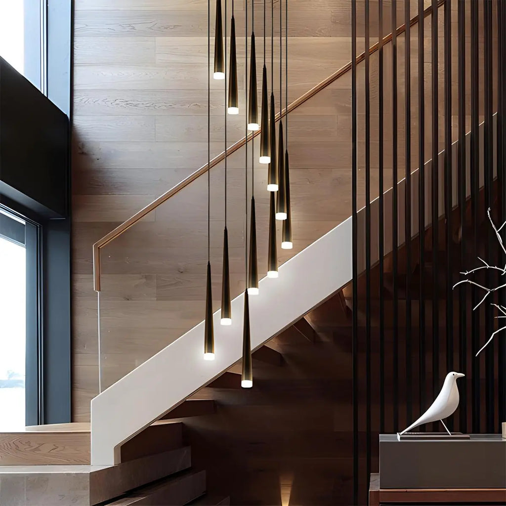 Meteor Shower Chandelier for Staircase | Desfino