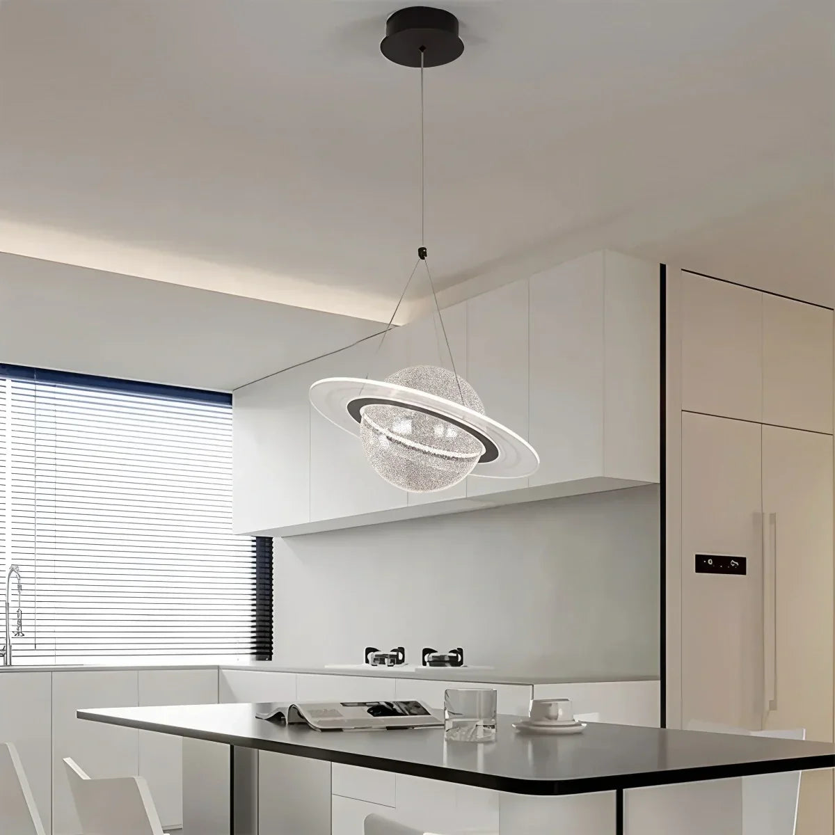 Modern Creative Planet Dining Room Pendant Light | Desfino
