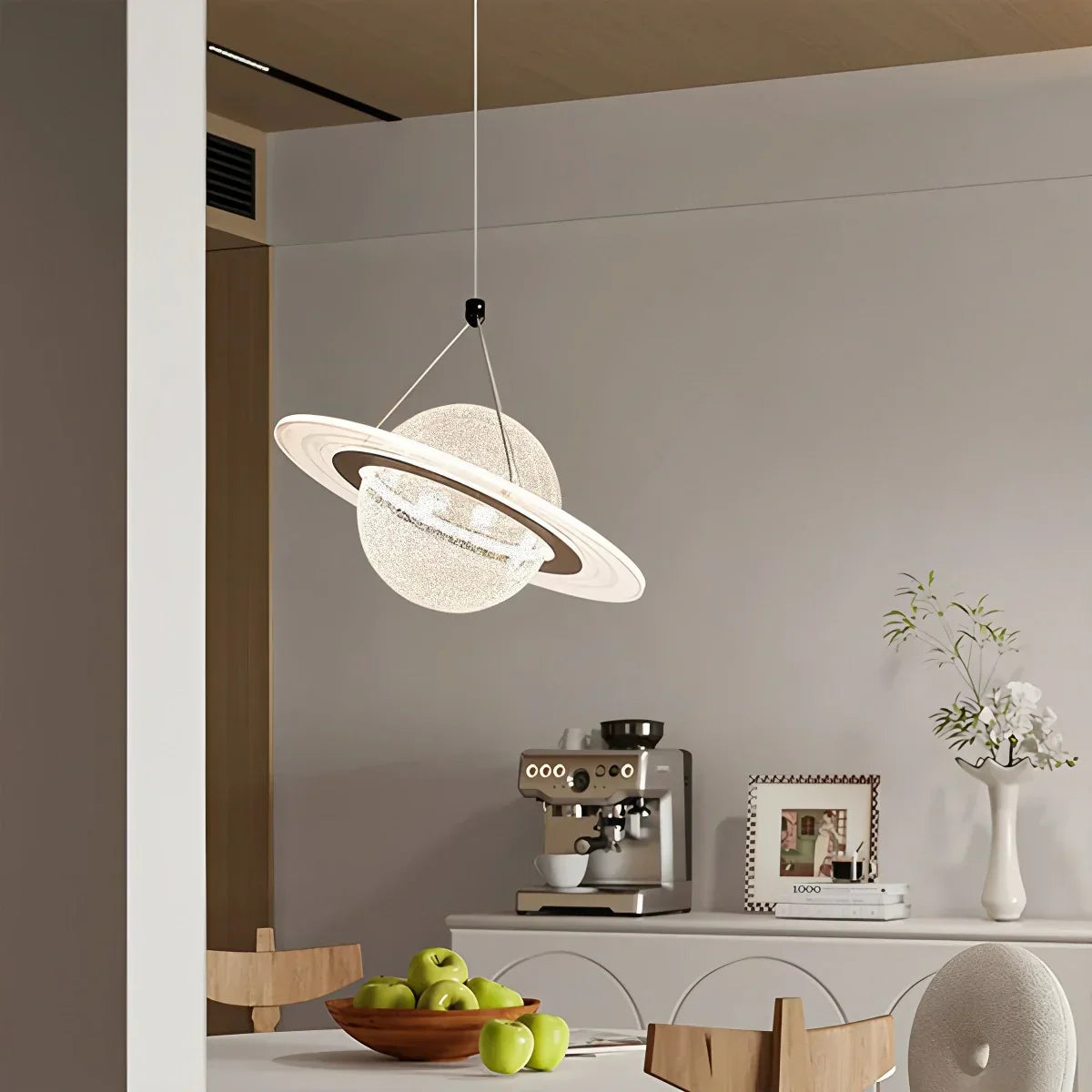 Modern Creative Planet Dining Room Pendant Light | Desfino