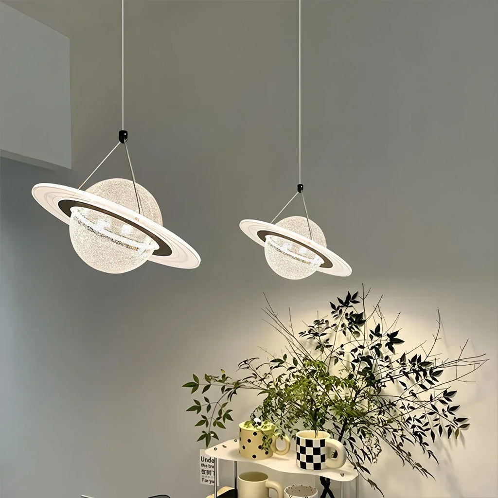 Modern Creative Planet Dining Room Pendant Light | Desfino