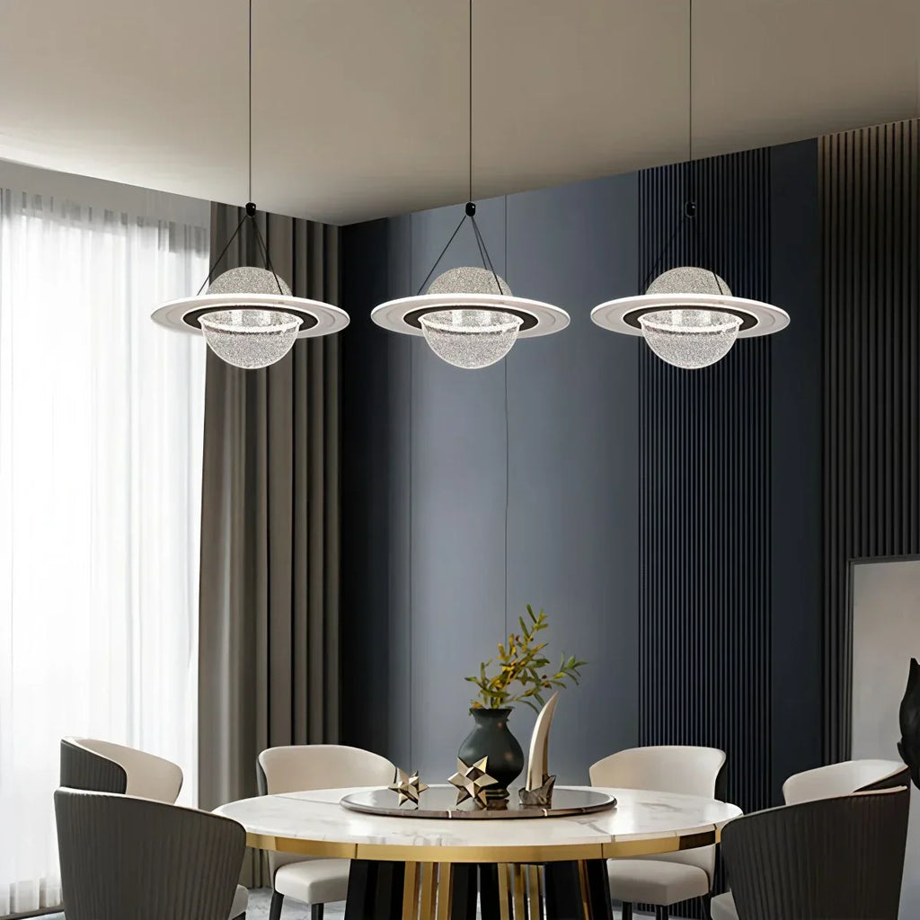 Modern Creative Planet Dining Room Pendant Light | Desfino