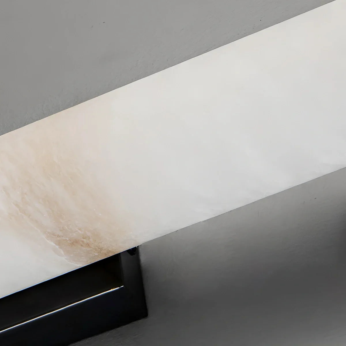 Modern Cylindrical Spanish Alabaster Wall Sconce | Desfino