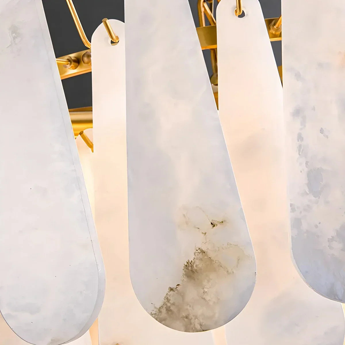 Modern Luxury Multi-layer Spanish Alabaster Chandelier | Desfino