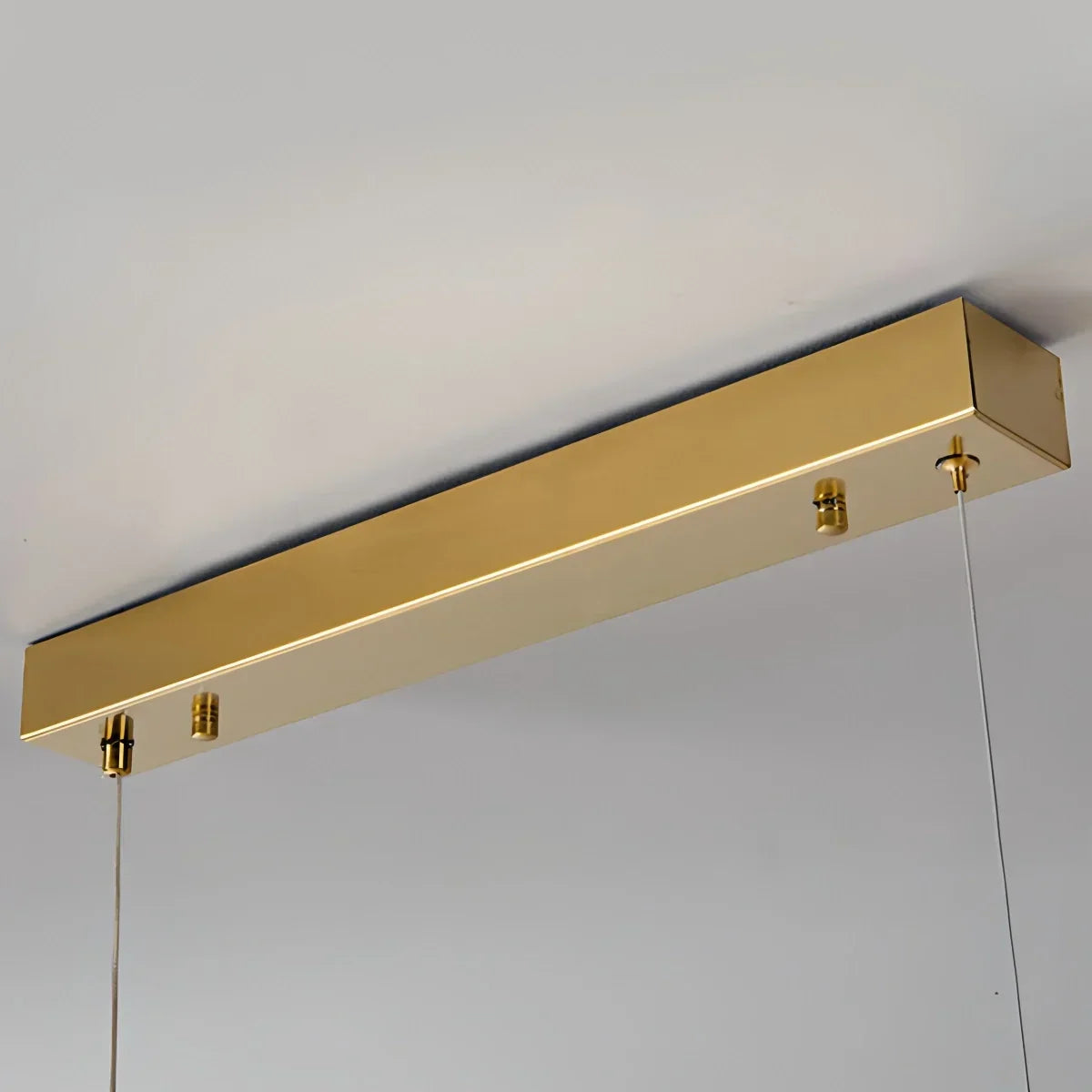 Modern Minimalist Linear Spanish Alabaster Pendant Light | Desfino