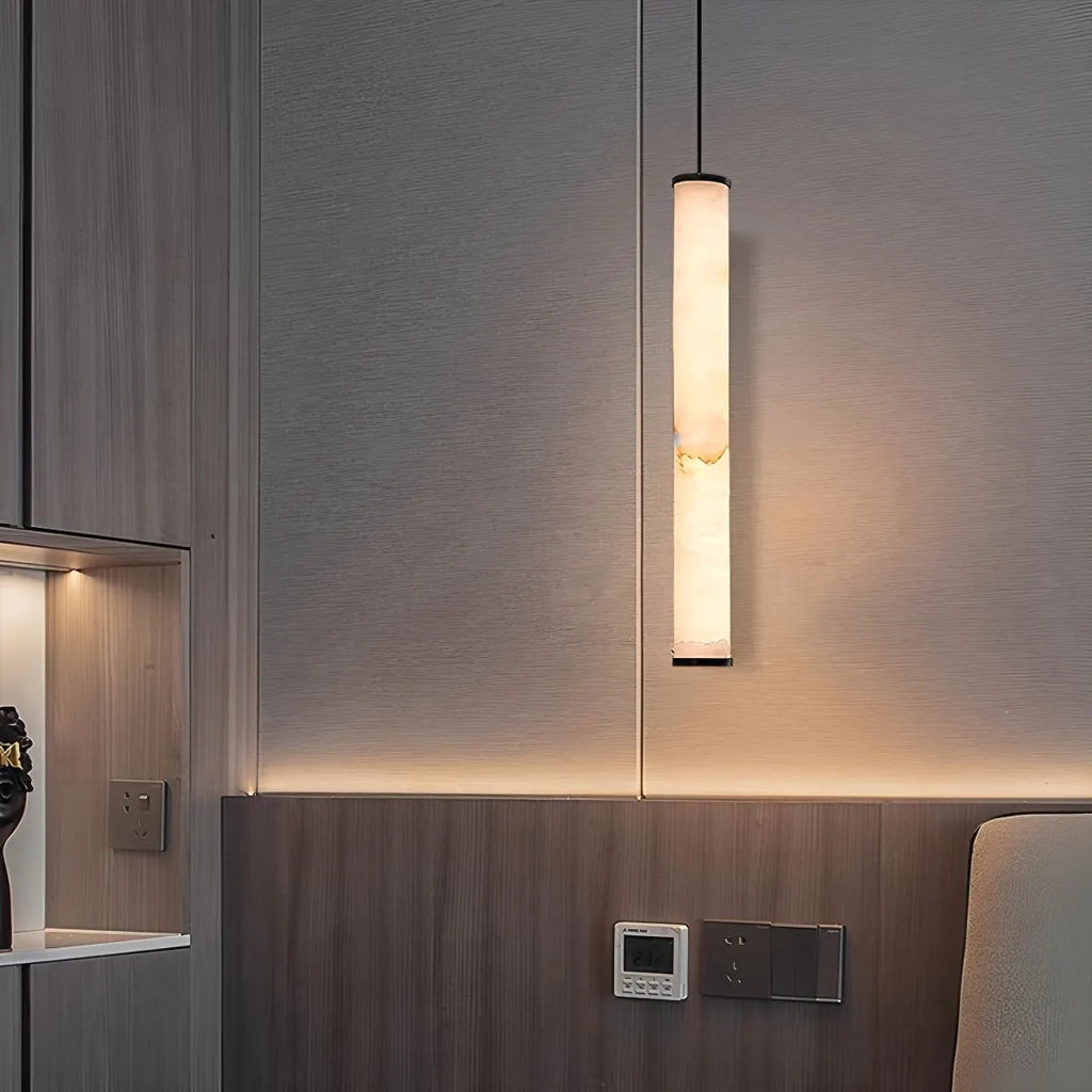 Modern Minimalist Spanish Alabaster Pendant Light | Desfino