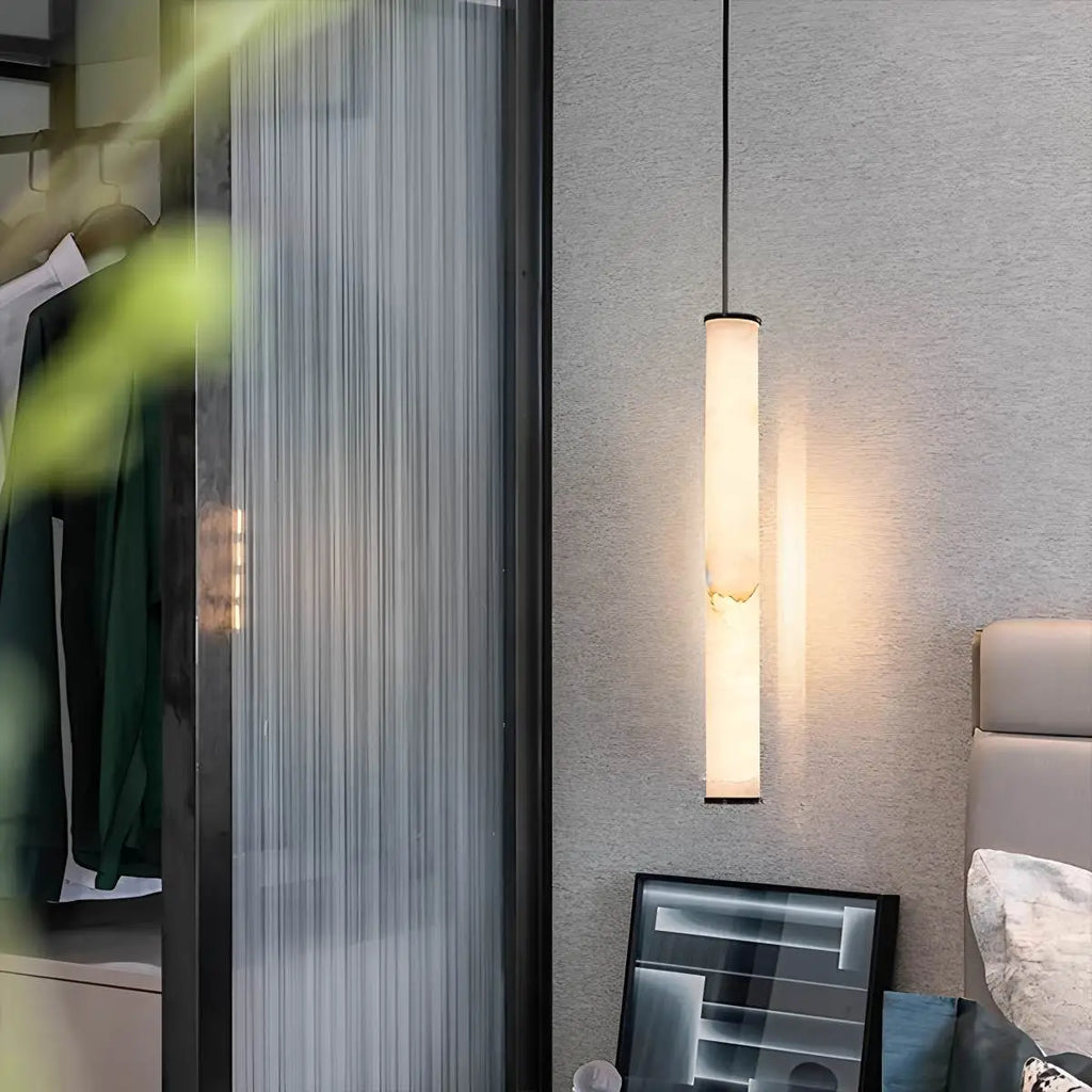 Modern Minimalist Spanish Alabaster Pendant Light | Desfino