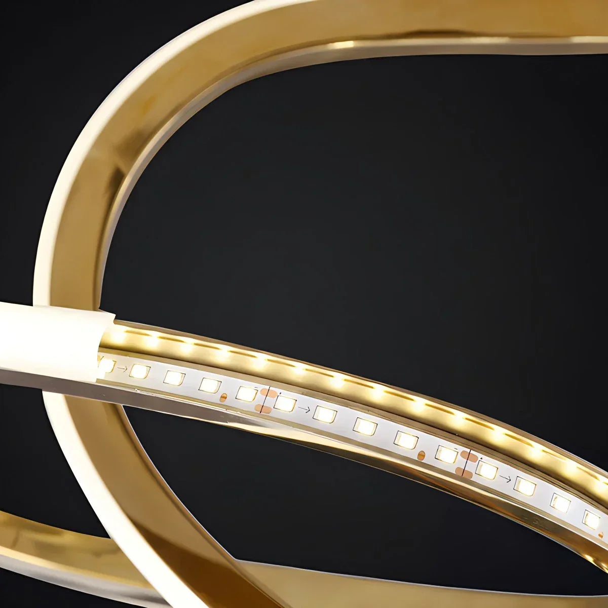Moderner minimalistischer Ring-Kronleuchter | Desfino