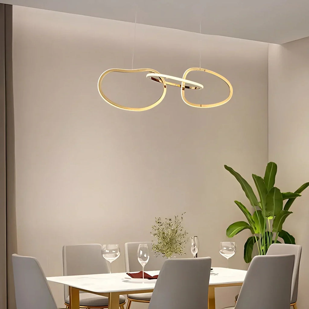 Moderner minimalistischer Ring-Kronleuchter | Desfino