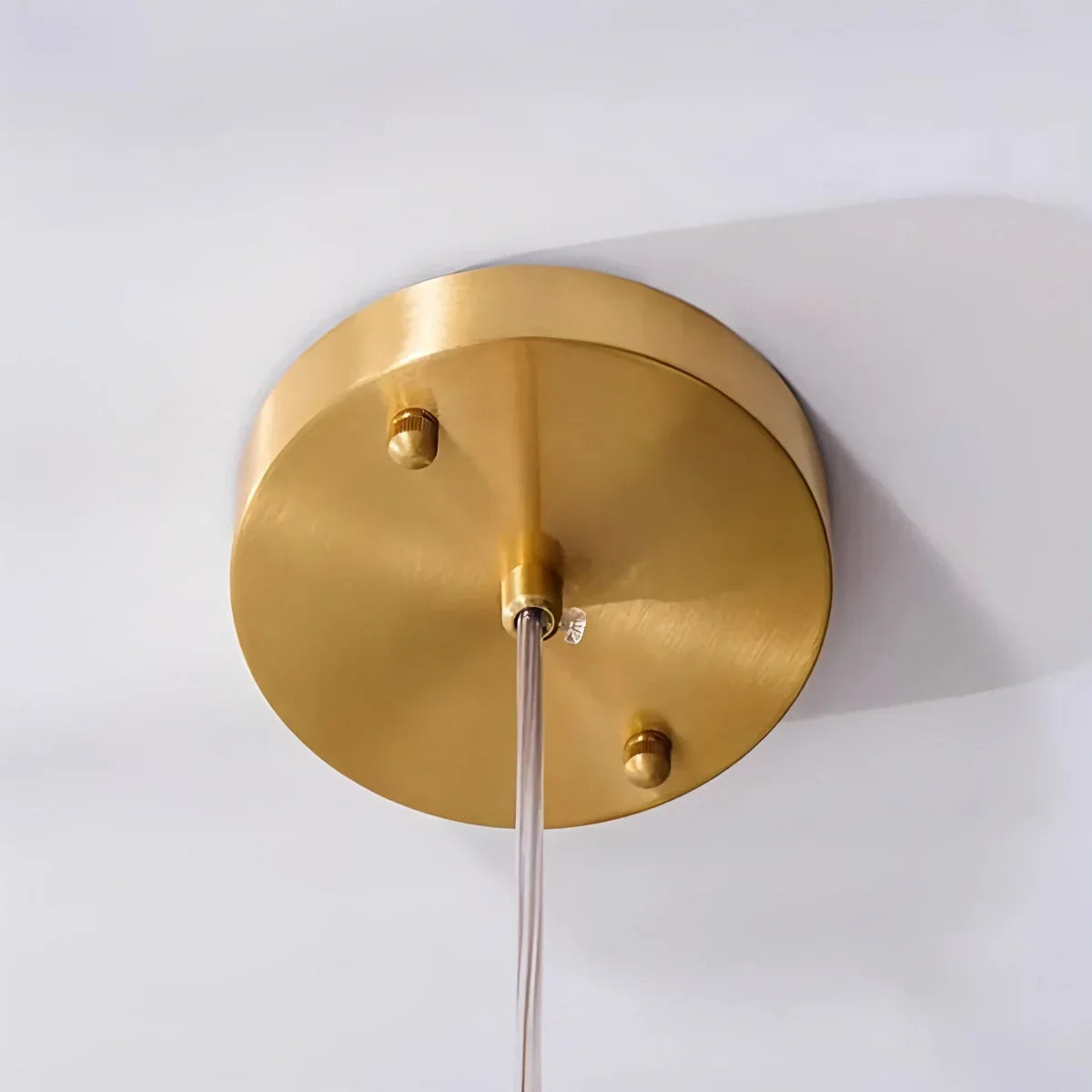 Moderne Pendelleuchte aus spanischem Alabaster in Kieselform | Desfino