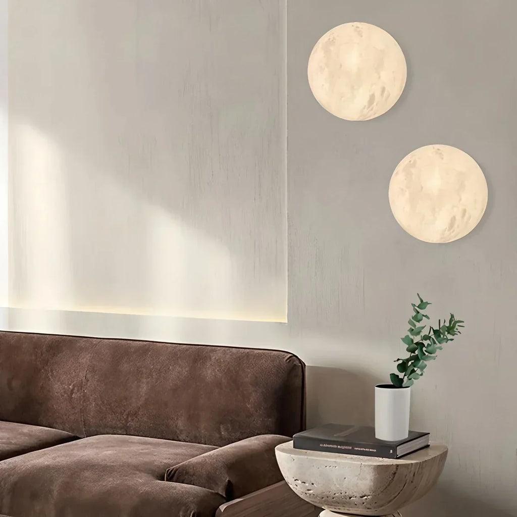 Modern Spherical Spanish Alabaster Wall Sconce | Desfino