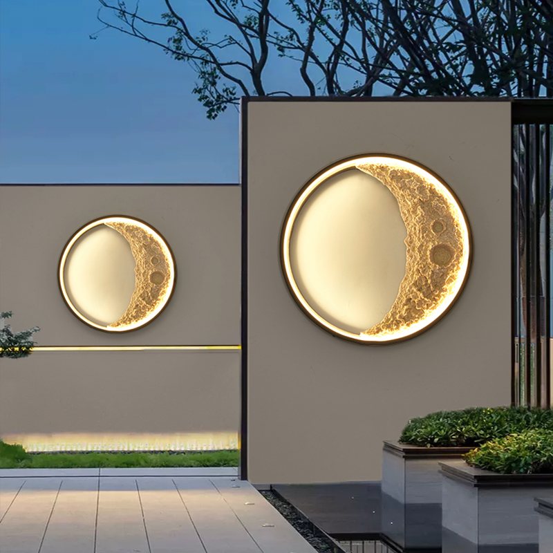 Crescent Moon Wall Sconce for Hallway | Desfino
