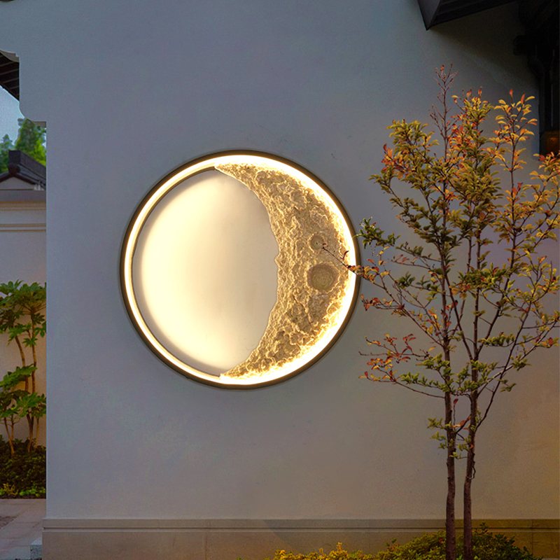 Crescent Moon Wall Sconce for Hallway | Desfino