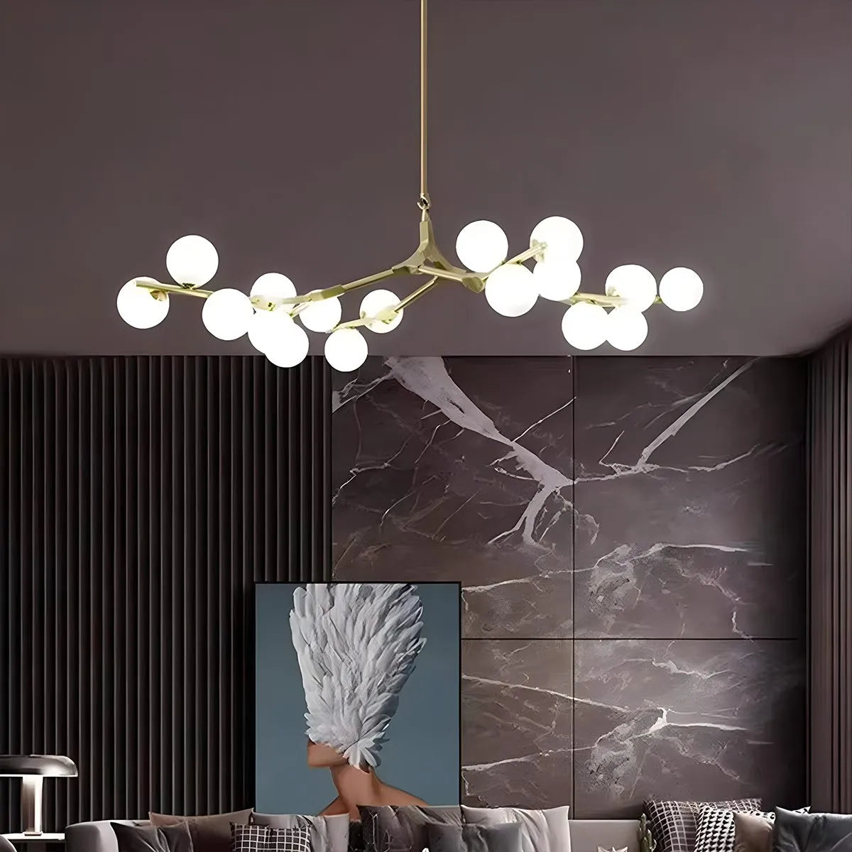 Nordic Magic Bean Chandelier for Dining Area | Desfino