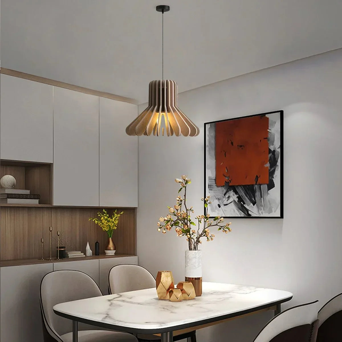 Nordic Octopus Felt Acoustic Pendant Light | Desfino