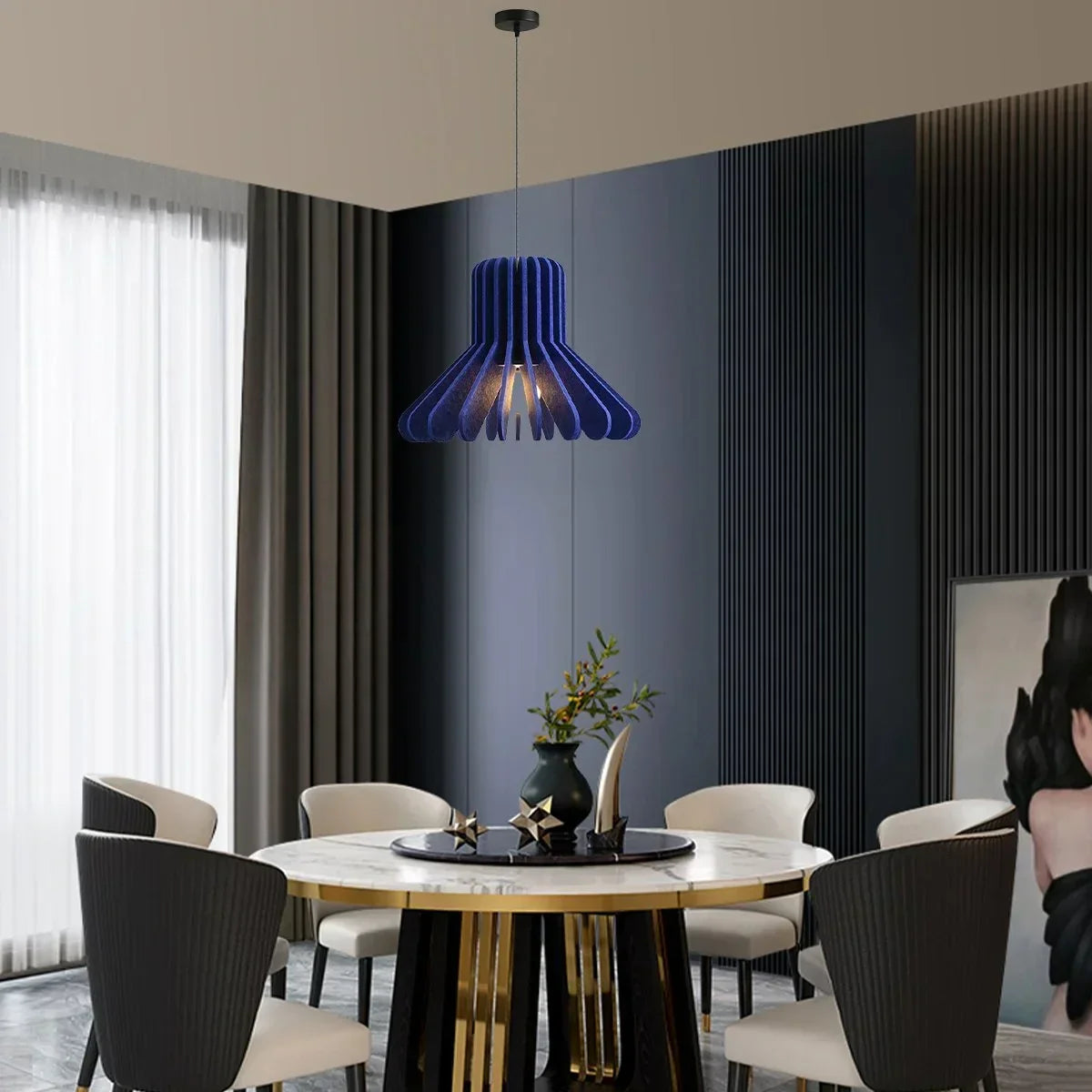 Nordic Octopus Felt Acoustic Pendant Light | Desfino