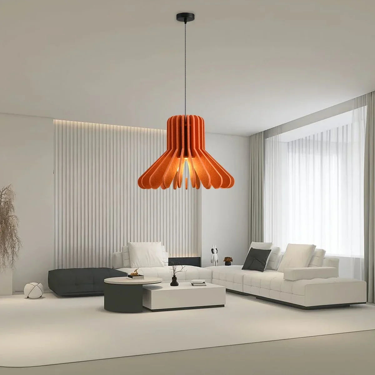 Nordic Octopus Felt Acoustic Pendant Light | Desfino