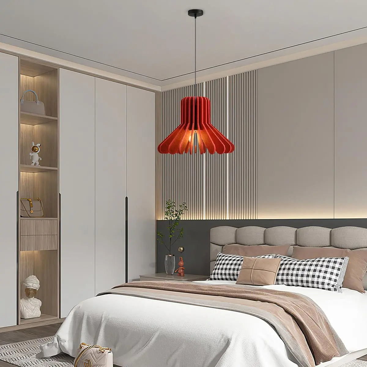 Nordic Octopus Felt Acoustic Pendant Light | Desfino
