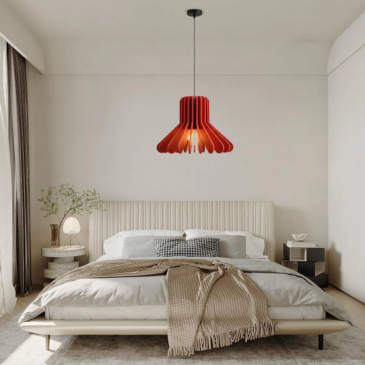 Nordic Octopus Felt Acoustic Pendant Light | Desfino