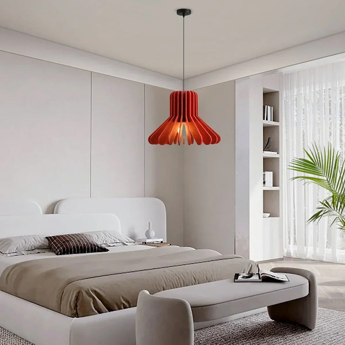 Nordic Octopus Felt Acoustic Pendant Light | Desfino