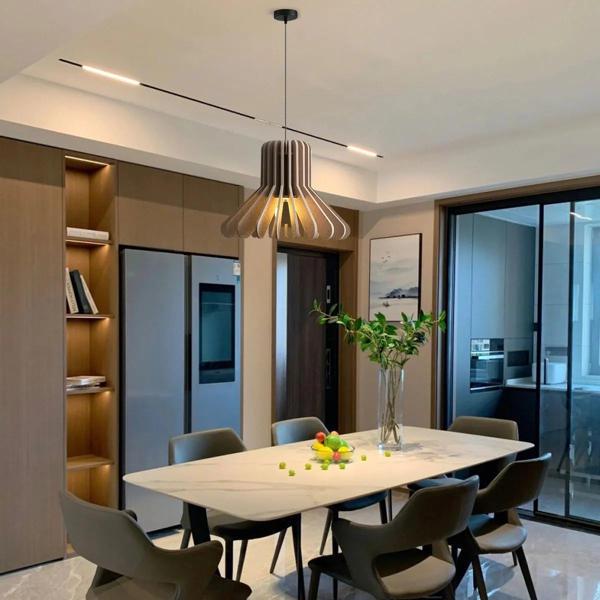 Nordic Octopus Felt Acoustic Pendant Light | Desfino