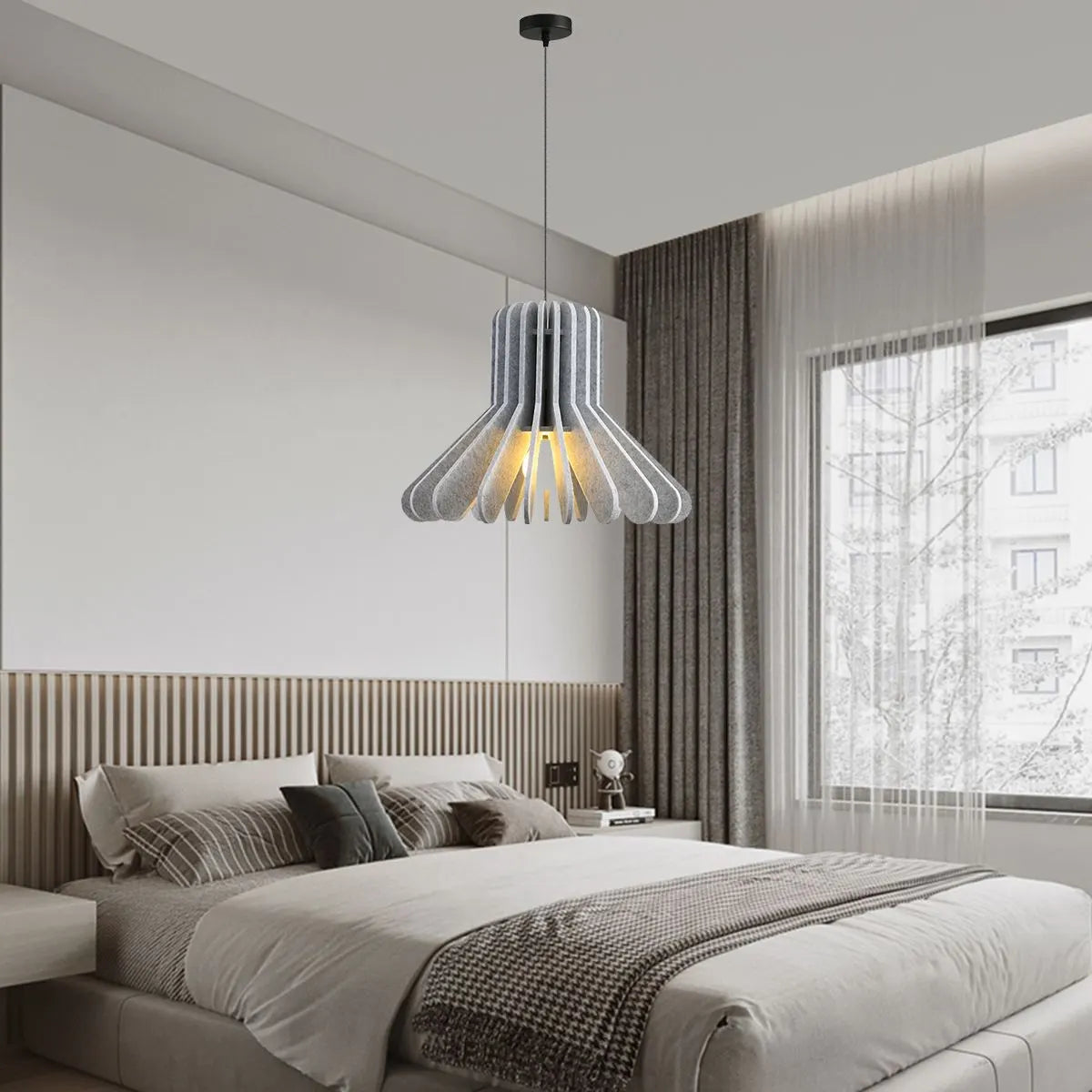 Nordic Octopus Felt Acoustic Pendant Light | Desfino