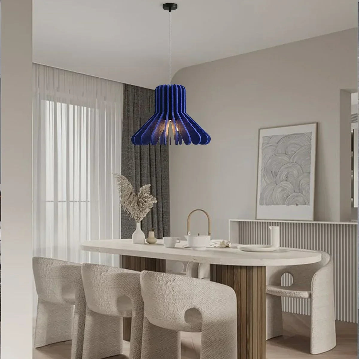 Nordic Octopus Felt Acoustic Pendant Light | Desfino