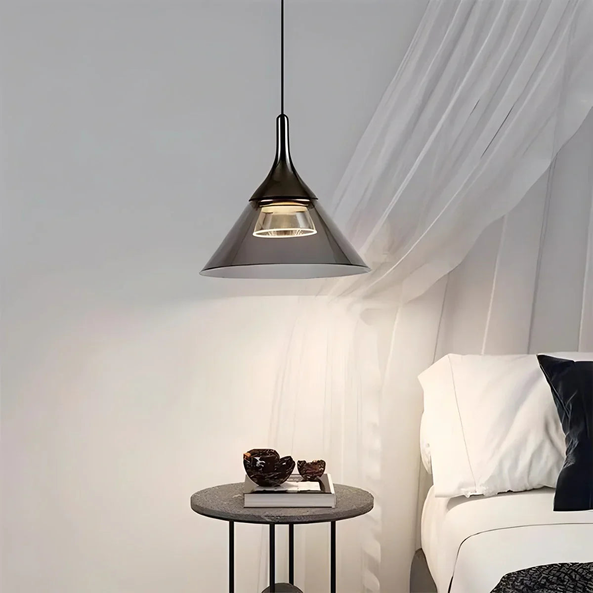 Nordic Led Art Pendant Light for Dining Room | Desfino