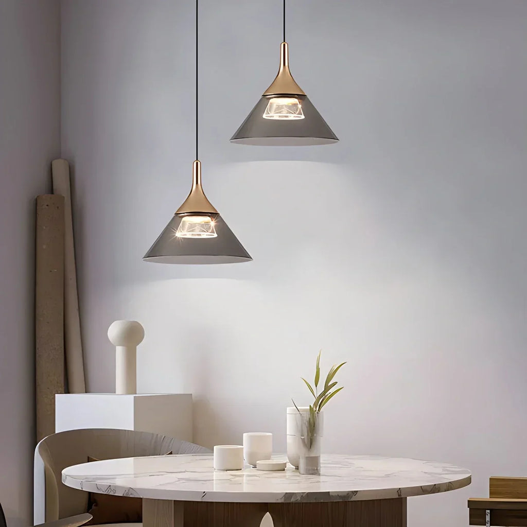 Nordic Led Art Pendant Light for Dining Room | Desfino