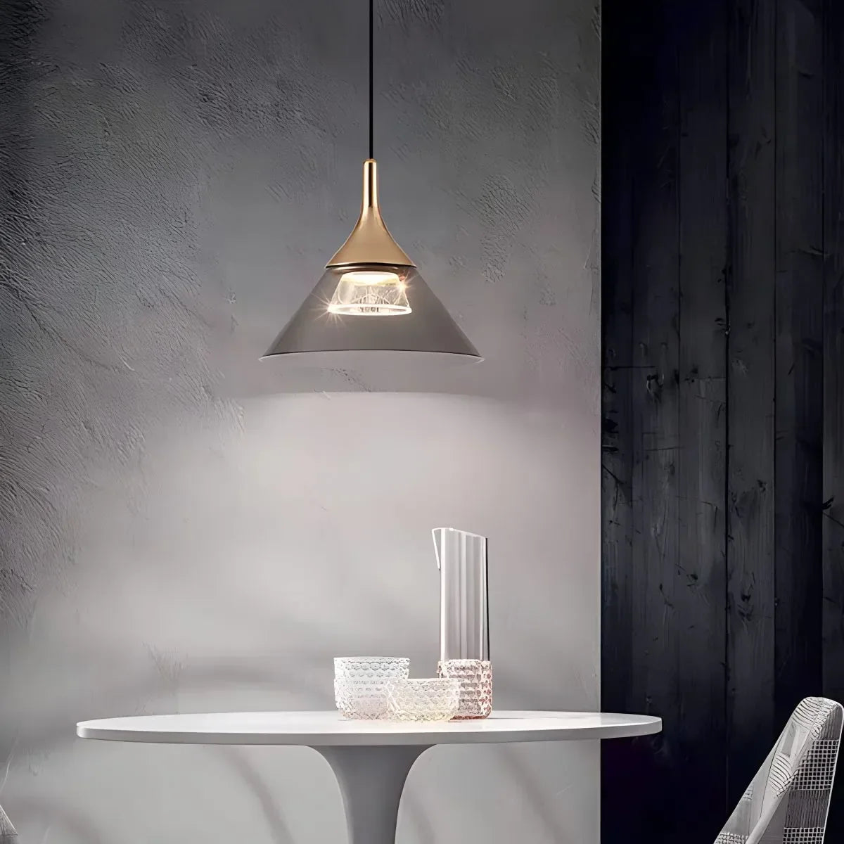Nordic Led Art Pendant Light for Dining Room | Desfino